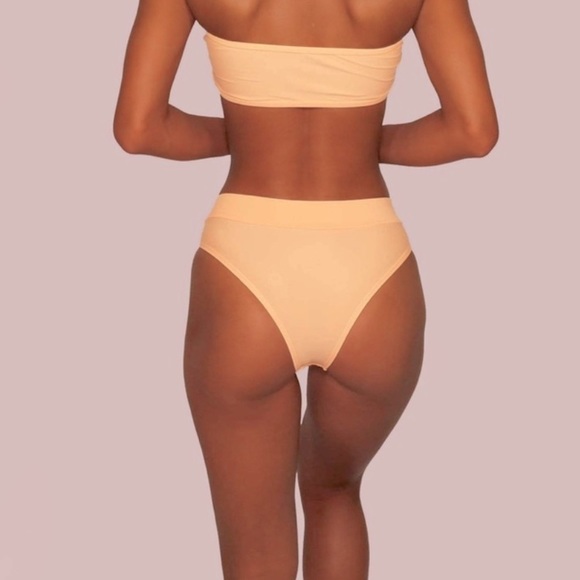 Aurelle Peach creamsicle Bikini Set - Picture 4 of 6